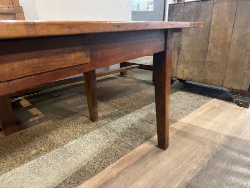 EARLY 19TH CENTURY CHERRY DINING TABLE - ADDITIONAL PHOTO 6