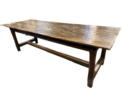 18th century welsh elm 8ft farmhouse table - CATEGORY: ANTIQUE TABLES - DATED 18TH CENTURY