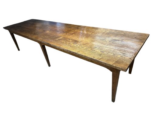 large 18th century oakash farmhouse table - CATEGORY: ANTIQUE TABLES - DATED 18TH CENTURY