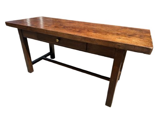 antique elm farmhouse table - CATEGORY: ANTIQUE TABLES - DATED 19TH CENTURY