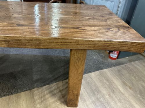 ANTIQUE ASH FARMHOUSE TABLE - ADDITIONAL PHOTO 2