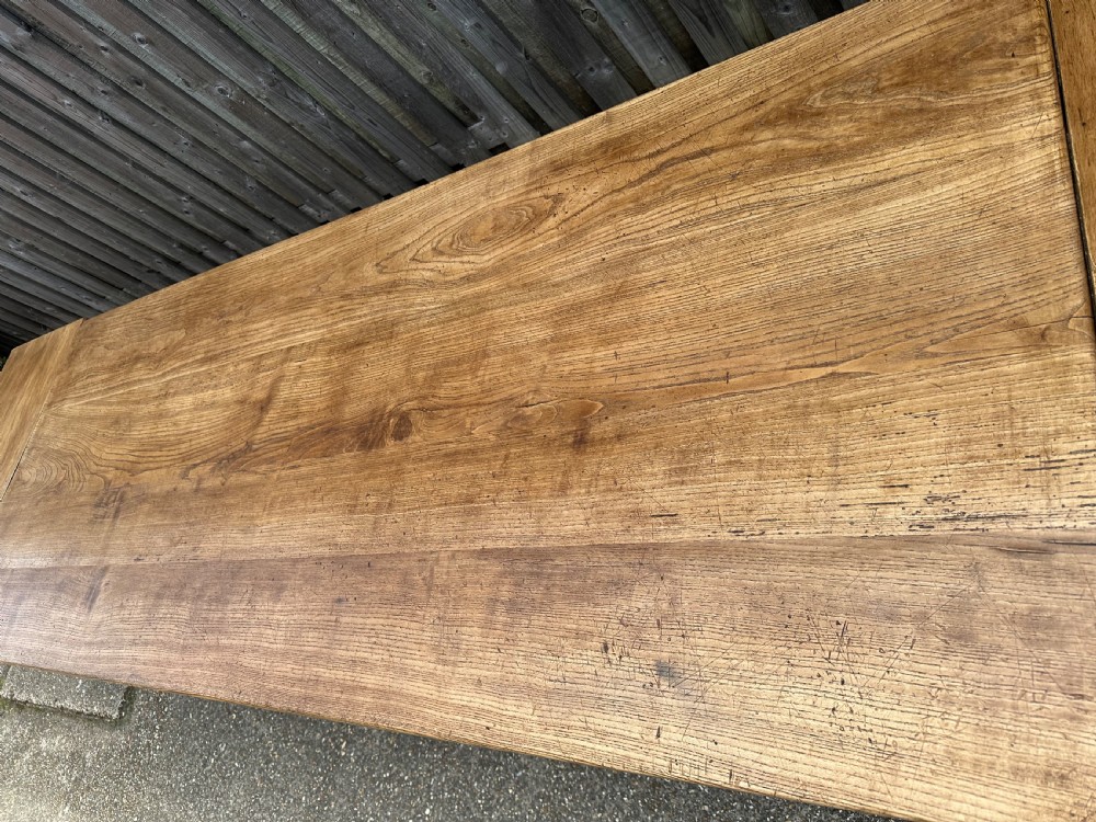 19th Century Ash Farmhouse Table  View II