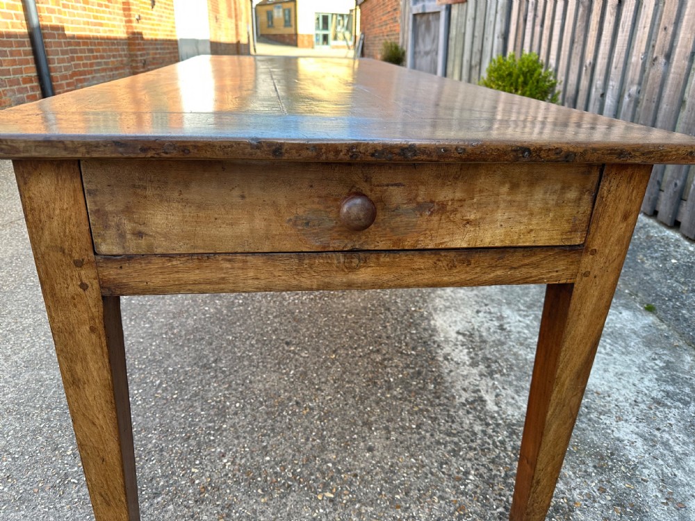18th Century Walnut/Fruitwood Farmhouse Table View IV