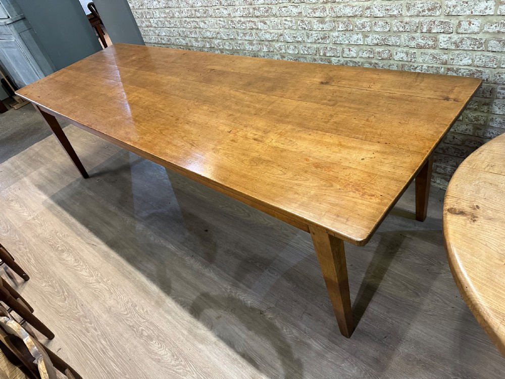 Antique Tapered Leg Cherry Dining Table View III
