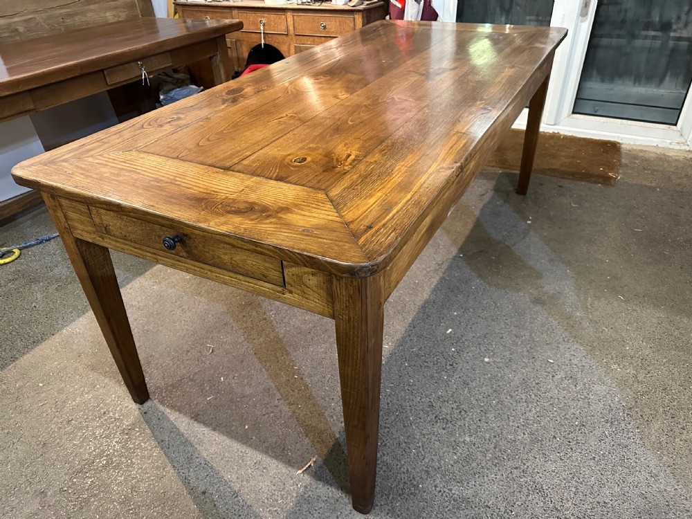 Antique Chestnut Dining Table  View II