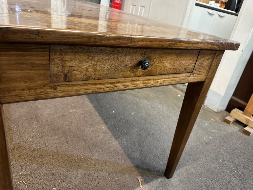Antique Chestnut Dining Table  View IV