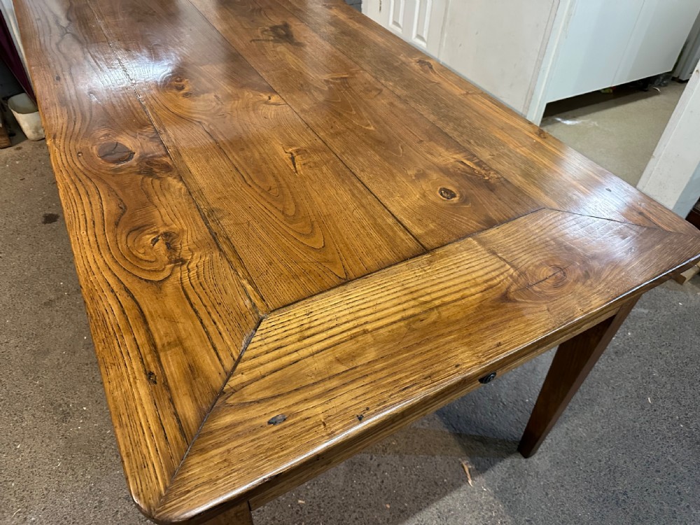 Antique Chestnut Dining Table  View V