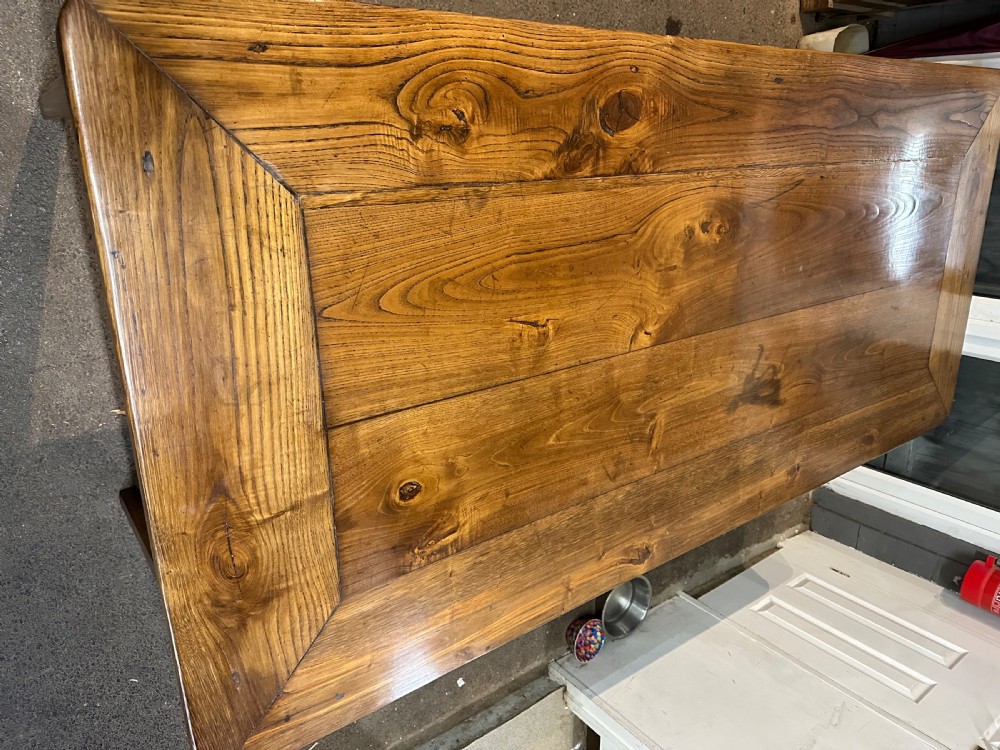 Antique Chestnut Dining Table  View VI