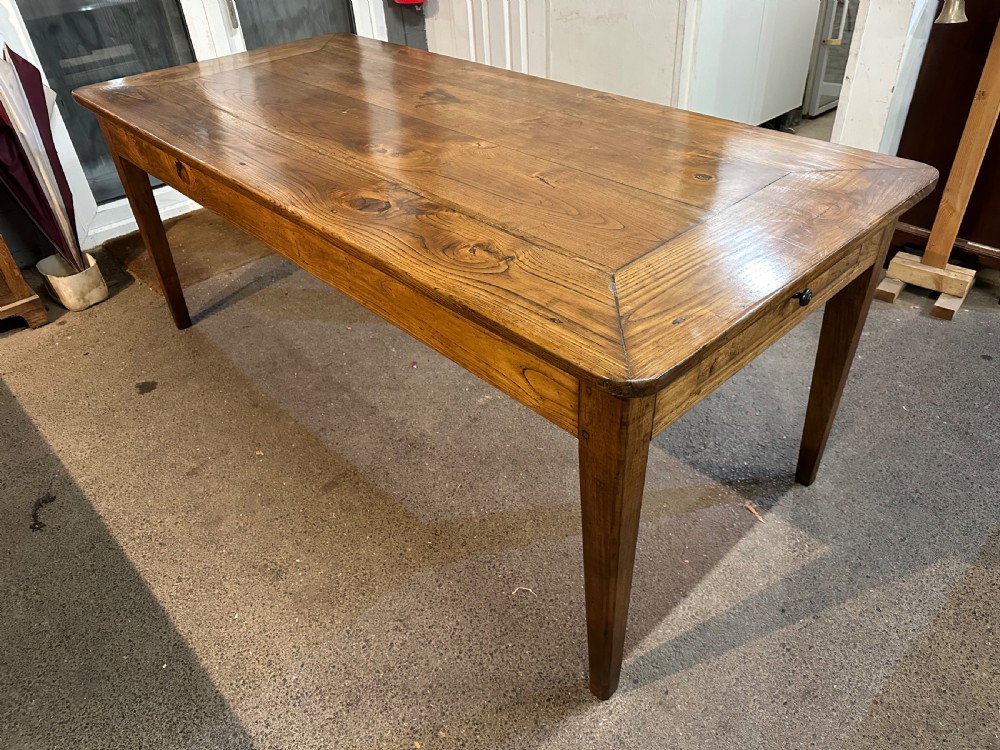Antique Chestnut Dining Table  View VII