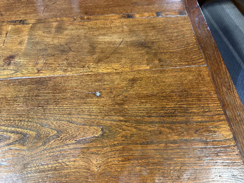 Early 19th Century Elm Farmhouse Table  View V