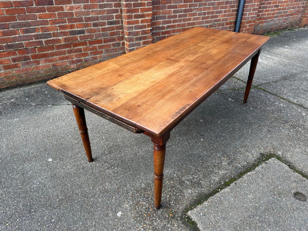 Antique Cherry Dining Table with Bread slide View IV