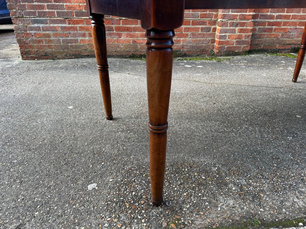 Antique Cherry Dining Table with Bread slide View VI