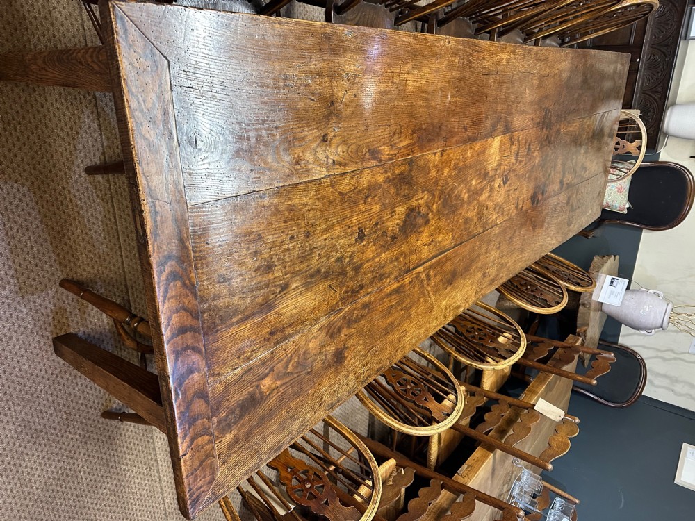 18th Century Ash Dining Table View VI