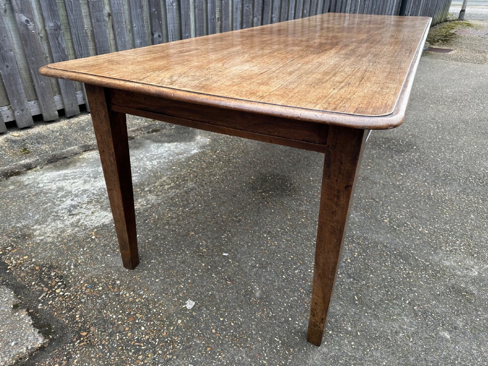 Antique Large Pale 3 Metre Farmhouse Table View IV