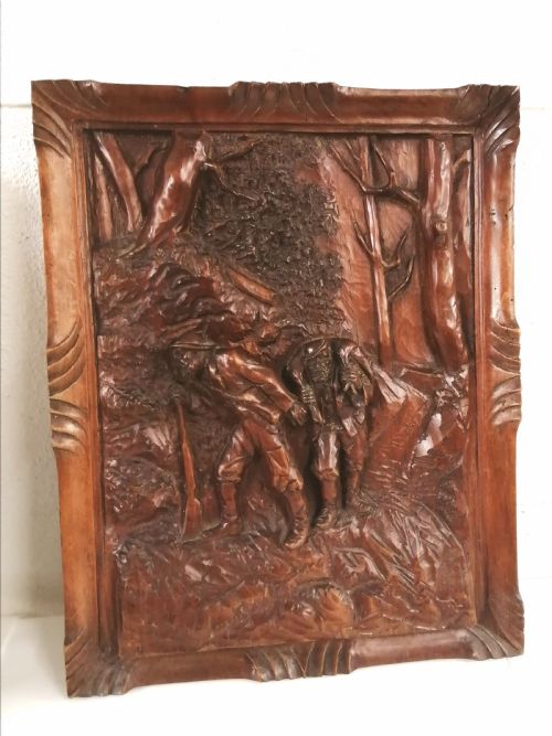 RARE SIGNED AND DATED 2 X BLACK FOREST PANELS - ADDITIONAL PHOTO 3