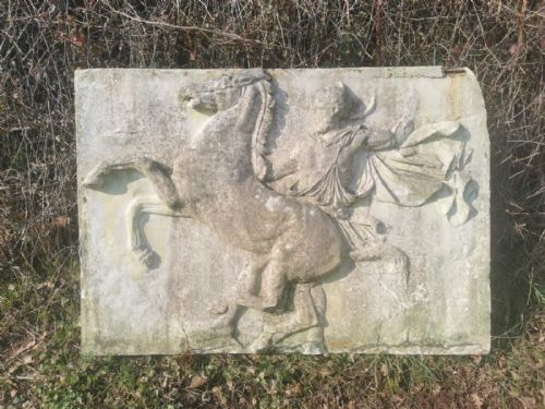 antique country house panel from the parthenon frieze - CATEGORY: ANTIQUE MISCELLANEOUS - DATED 1920