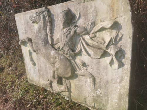 ANTIQUE COUNTRY HOUSE PANEL FROM THE PARTHENON FRIEZE - ADDITIONAL PHOTO 1