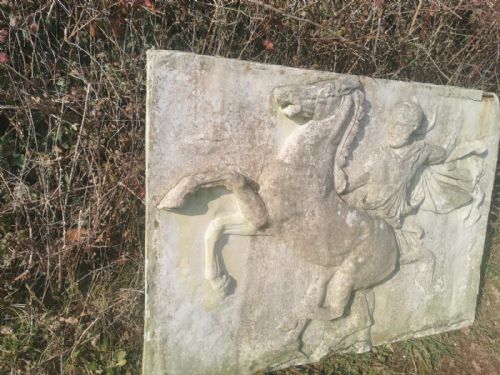 ANTIQUE COUNTRY HOUSE PANEL FROM THE PARTHENON FRIEZE - ADDITIONAL PHOTO 2
