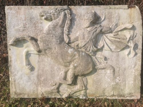 ANTIQUE COUNTRY HOUSE PANEL FROM THE PARTHENON FRIEZE - ADDITIONAL PHOTO 15