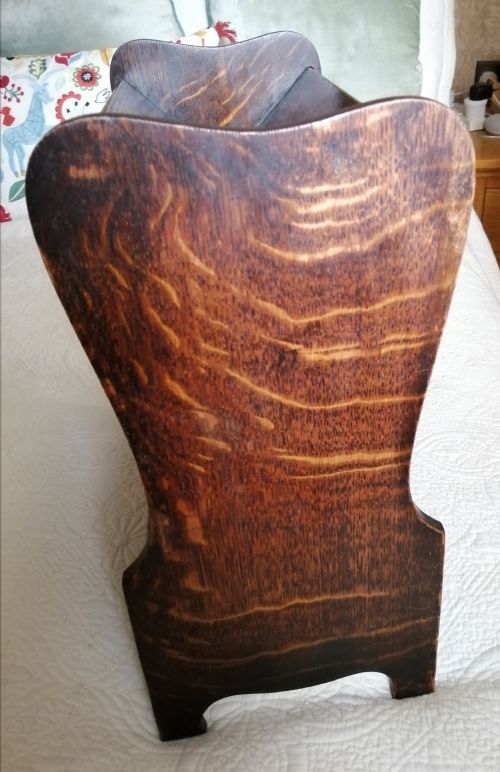 ART'S AND CRAFTS TWO TIER BOOK TROUGH - ADDITIONAL PHOTO 2