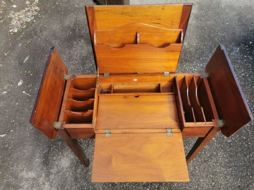 edwardian britisher metaphoric writing desk - CATEGORY: ANTIQUE DESKS - DATED 1910