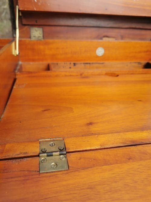 EDWARDIAN BRITISHER METAPHORIC WRITING DESK - ADDITIONAL PHOTO 11