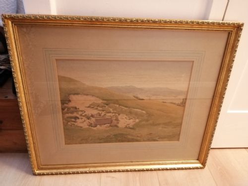 a splendid royal academy exhibition watercolour - CATEGORY: ANTIQUE ART - DATED 1960