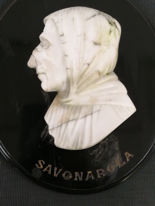 LARGE ANTIQUE GRAND TOUR MARBLE PLAQUE - ADDITIONAL PHOTO 1