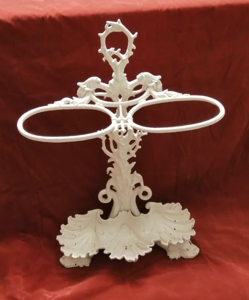 a cast iron 19c nautical stickumbrella stand - CATEGORY: ANTIQUE MISCELLANEOUS - DATED VICTORIAN