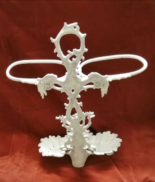 A CAST IRON 19C NAUTICAL STICKUMBRELLA STAND - ADDITIONAL PHOTO 8