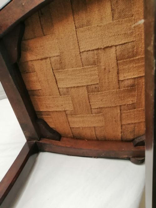 ANTIQUE SET OF 8 MAHOGANY DINING CHAIRS - ADDITIONAL PHOTO 4