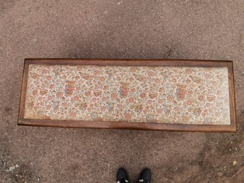 CARVED HALL SEAT BENCH - ADDITIONAL PHOTO 7