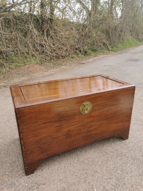 large camphor trunk - CATEGORY: ANTIQUE CHESTS - DATED 1930