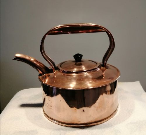 ANTIQUE GARAGE ADVERTISING COPPER KETTLE - ADDITIONAL PHOTO 7