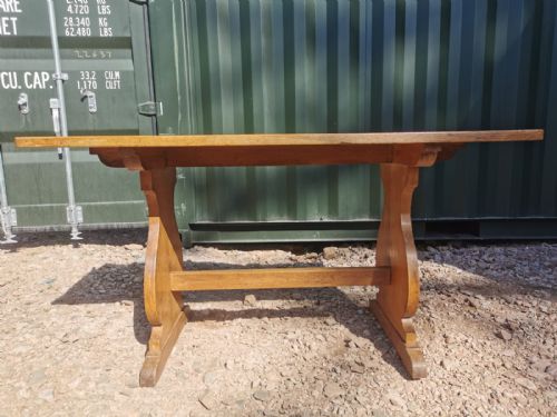 heals oak writing table or small dining table - CATEGORY: ANTIQUE TABLES - DATED 1930