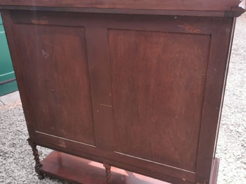 A FINE ARTS AND CRAFTS SHAPLAND AND PETTER MAHOGANY BOOKCASE - ADDITIONAL PHOTO 12
