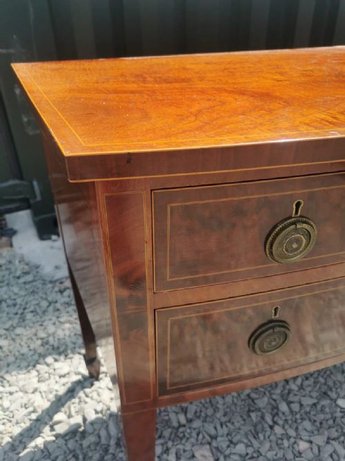 QUALITYANTIQUE SMALL INLAID SIDEBOARDSERVER - ADDITIONAL PHOTO 1