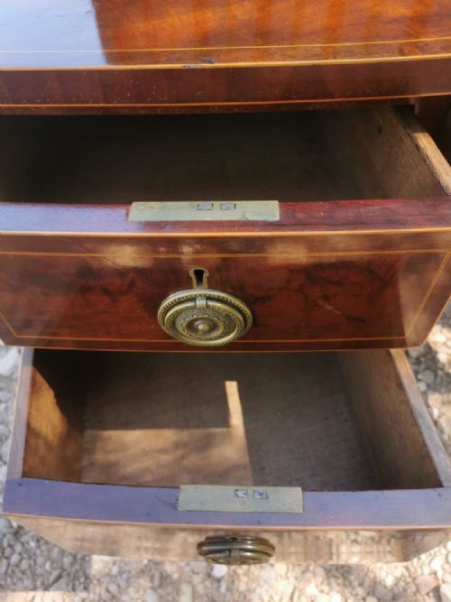 QUALITYANTIQUE SMALL INLAID SIDEBOARDSERVER - ADDITIONAL PHOTO 4