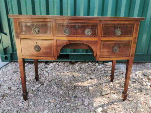 QUALITYANTIQUE SMALL INLAID SIDEBOARDSERVER - ADDITIONAL PHOTO 6