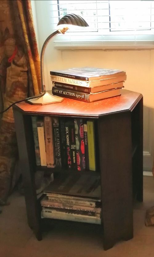 art deco oak occasional tablebook table - CATEGORY: ANTIQUE BOOKCASES - DATED 1920