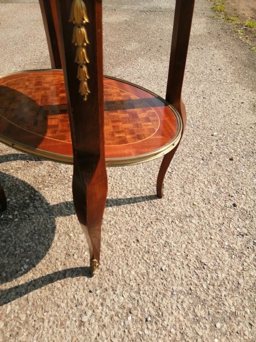 FRENCH OCCASIONAL TABLE LAMP TABLE - ADDITIONAL PHOTO 2