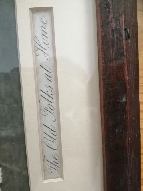 ANTIQUE PAIR OF GOTHIC OAK FRAMES - ADDITIONAL PHOTO 4