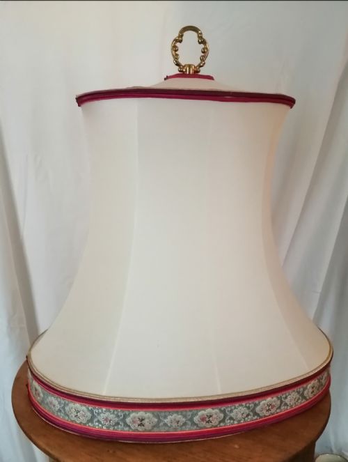 ANTIQUE FRENCH PARIS PORCELAIN TABLE LAMP - ADDITIONAL PHOTO 14