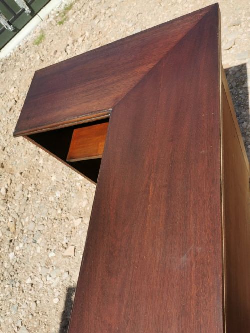 OPEN BOOKCASE IN MAHOGANY - ADDITIONAL PHOTO 1