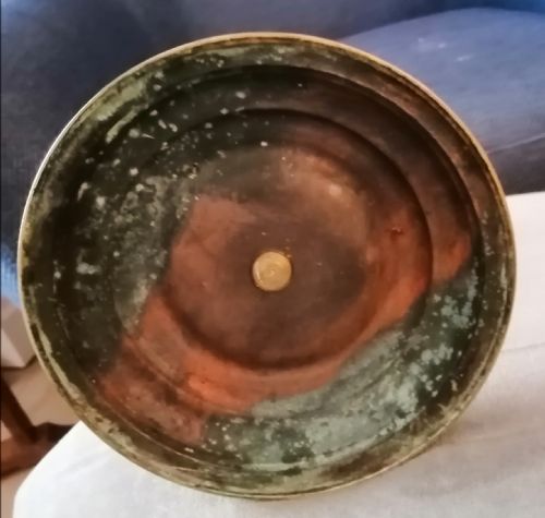 19C BRASS OILINCENSE LAMP - ADDITIONAL PHOTO 5