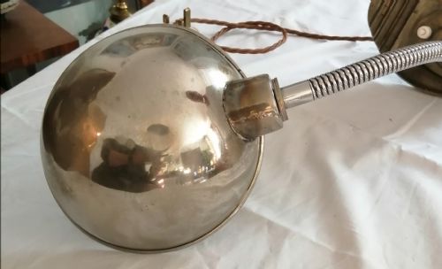 ART DECO CHROME DESK LAMP TABLE LAMP - ADDITIONAL PHOTO 1