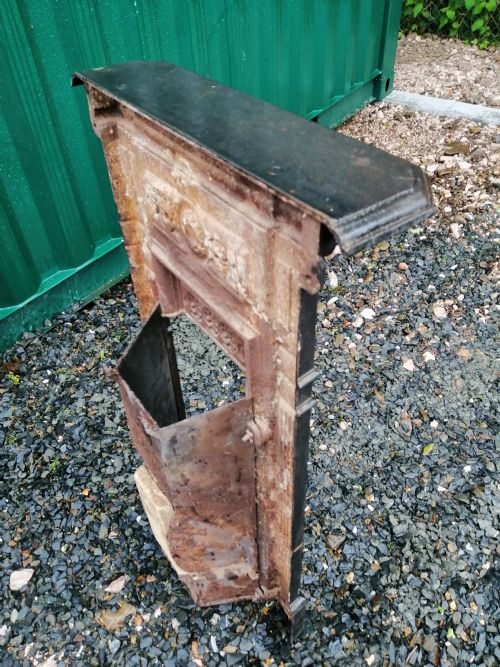 VICTORIAN CAST IRON FIREPLACE AND GRATE - ADDITIONAL PHOTO 10