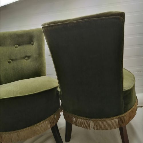 PAIR OF 1920S COCKTAILOCCASIONAL CHAIRS - ADDITIONAL PHOTO 3