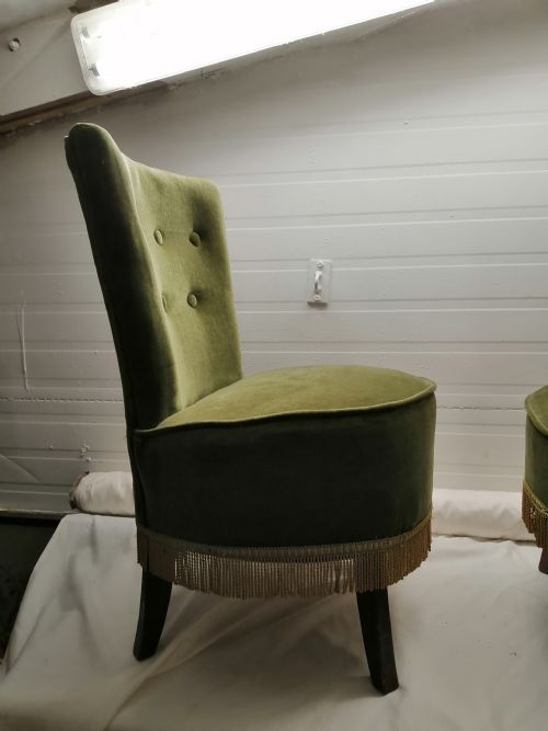 PAIR OF 1920S COCKTAILOCCASIONAL CHAIRS - ADDITIONAL PHOTO 7