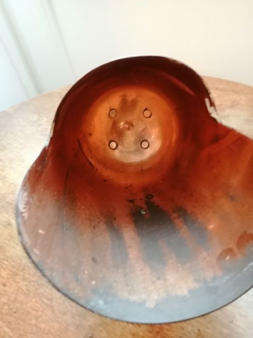 LARGE VICTORIAN COAL HELMETSCUTTLE - ADDITIONAL PHOTO 4